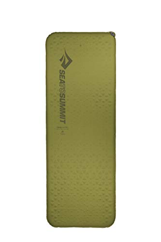 Sea to Summit Camp Self-Inflating Foam Sleeping Mat for Camping and Backpacking, Rectangular - Regular (72 x 25 x 1.5 inches)