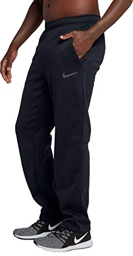 Nike Men's Therma Training Pants (M, Black/MTLC Hematite)