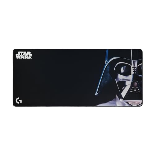 Logitech G840 Extra Large Gaming Mouse Pad, Optimized for Gaming Sensors, Moderate Surface Friction, Non-Slip Mouse Mat, Mac and PC Gaming Accessories, 900 x 400 x 3 mm - Darth Vader