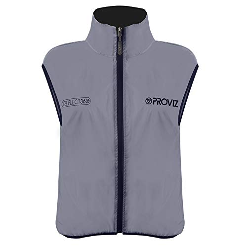 Proviz Reflect360 Womens Gilet Sleeveless Jacket, Fully Reflective, 10