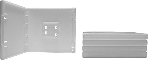 (5) White Standard Replacement Game Boxes - Compatible with Nintendo 3DS - #VGBR113DSWH