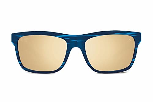 Kaenon Clarke Unisex Polarized Sunglasses (Pacific Current, Gold Mirror (UGLD))