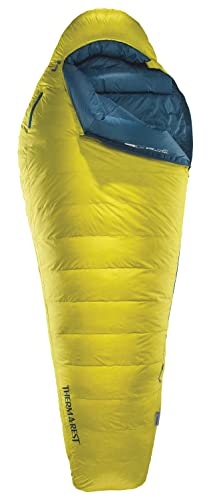 Therm-a-Rest Parsec 0F/-18C Ultralight Down Mummy Sleeping Bag, Long, Larch