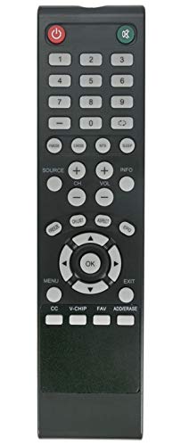 New Replace Remote Control Compatible with Seiki TV LC-24G82 Sc151fs LC-32G82 Sc552gs SE-222FS SC262FS SC391TS SE241TS SE391TS Se22hy01 SE501TS SE551GS SE60GY05 SC151FS SC32HT04 SC371TS SC461TS