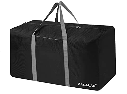 ZALALAS Travel Duffle Bag,96L Extra Large Duffel Bag Lightweight,Waterproof Duffel Bag for Men Women,Black