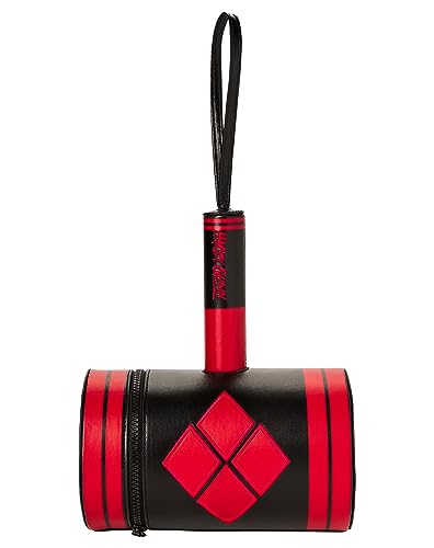 Spirit Halloween DC Villains Harley Quinn Mallet Crossbody Bag | Officially Licensed | Harley Quinn Accessory