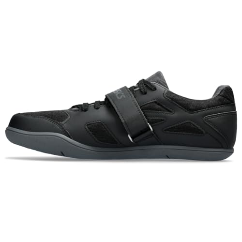 ASICS Men's Hyper Throw 3 Track & Field Shoe, 10.5, Black/Gunmetal