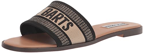 Steve Madden Women's Knox Sandal, Black Multi, 9