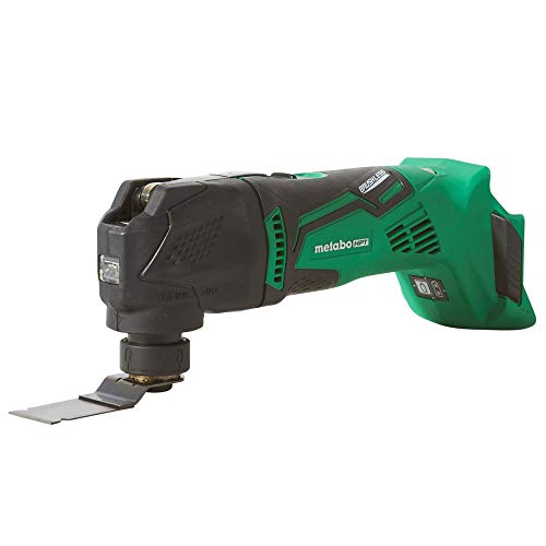 Metabo HPT 18V MultiVolt Cordless Oscillating Multi-Tool | 18V Brushless Motor | Variable Speed Mode Functions | Tool-less Blade Change | Lifetime Tool Warranty | Bare Tool - No Battery | CV18DBLQ5