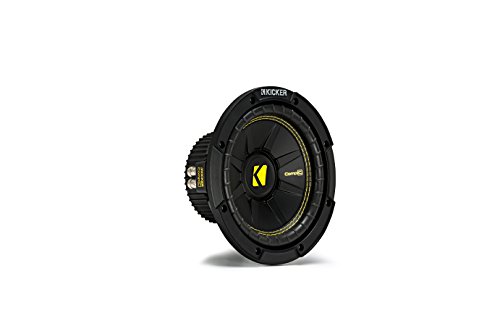 Kicker 44CWCD84 CompC 8' 400 Watt Dual 4-Ohm Car Audio Subwoofer Sub CWCD84