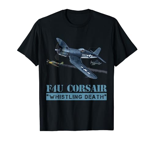F4U Corsair. 'Whistling Death' Awesome Warbird, t-shirt!!