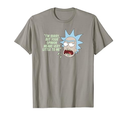 Rick and Morty Your Opinion means Very Little T-Shirt