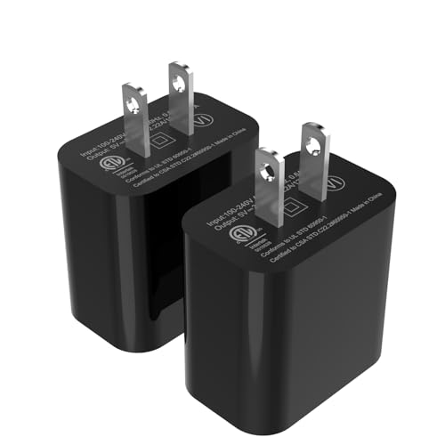 Thorder USB C Fast Charger for iPhone 15, 20W PD USB C Wall Charger Plug Block 2 Pack, Compatible with iPhone 11/12/13/14/15/Pro Max,XS/XR/X,i-pad Pro,samsun Galaxy Phone, Black