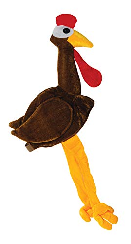 Beistle Plush Gobbler Turkey Hat – Thanksgiving Party Supplies, Holiday Animal Themed Headwear, Photo Booth Props, Halloween Dress-Up Costume Novelty Cap