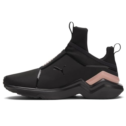 PUMA Womens Fierce 2 Slip On Sneakers Shoes Casual - Black, Pink - Size 9 M