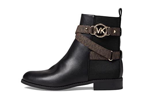 Michael Kors Rory Flat Bootie Black/Brown 8 M