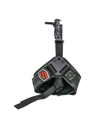 Scott Archery Ghost Buckle Archery Release with NCS Strap-Black