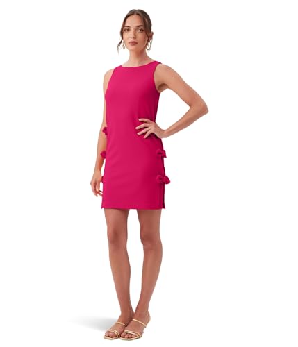 Trina Turk Women's Bow Sheath Dress, Hibiscus