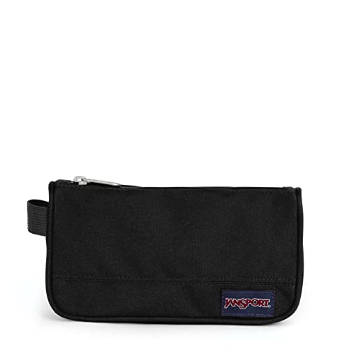 JanSport Medium Accessory Pouch, Ideal for Everyday Essentials, Black