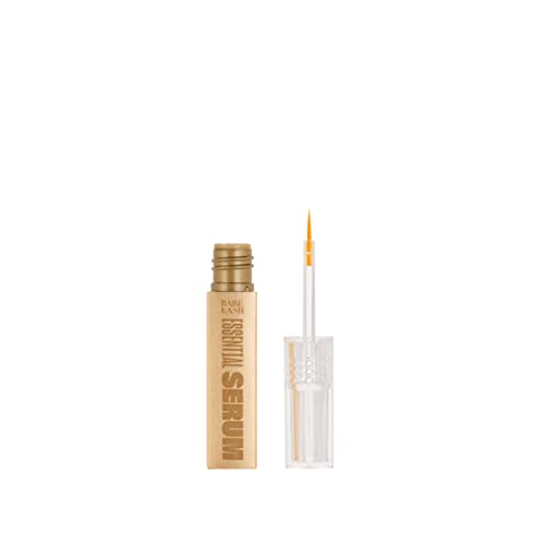 Babe Lash Eyelash & Brow Enhancer Serum for Natural, Fuller & Longer Looking - Booster Hydrates Lashes - Used on Lash, Brow & Lash Extensions - 0.03 Fl Oz