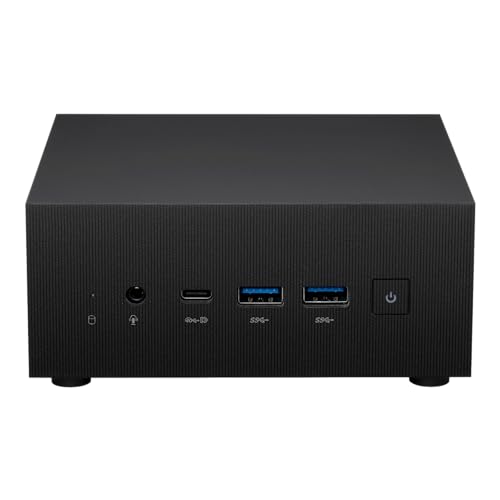 ASUS ExpertCenter PN53 Mini PC Barebone with The Newest AMD Ryzen 5 7535HS, Quad-4K displays, 7 x USB, up to 64GB DDR5 RAM, Triple Storage Design, WiFi 6E, Bluetooth, USB-C with VESA Mount