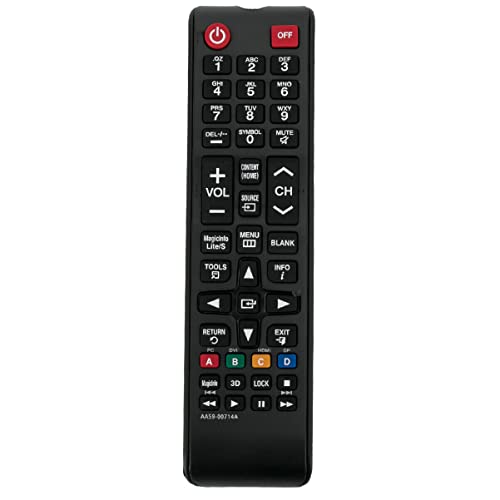 AA59-00714A Replace Remote Compatible with Samsung ED40D ED46C ME55C ME75C UE46C UE55C PE40C