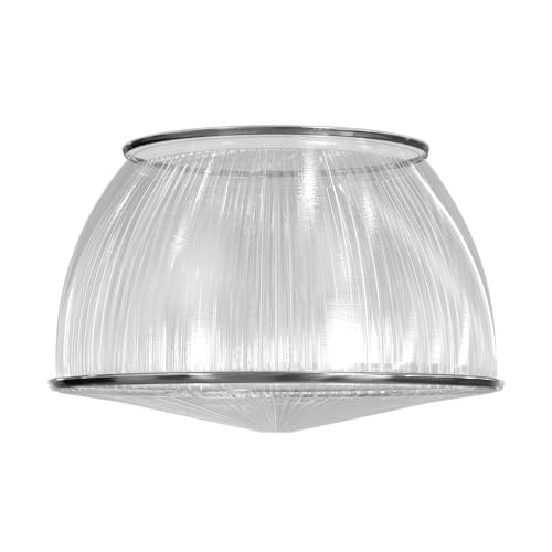 G GJIA Professional Optics 90 Degree PC Reflector, The Anti-Glare Diffuser ONLY 200/240W Led High Bay Light, Making The Light Disperses More Better & Brighter, No Shadows.