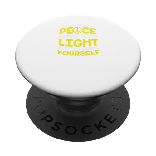 Rule Your Mind Yoga, Flower Meditation tranquility PopSockets Standard PopGrip