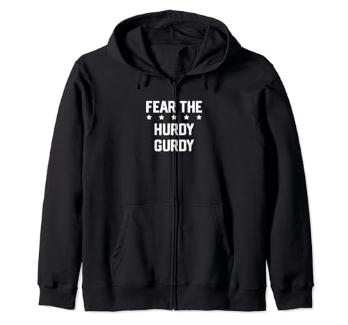 Fear The Hurdy gurdy Marching Band Zip Hoodie