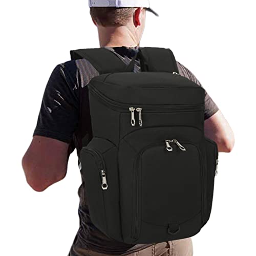 DISPRA Sport Backpack, 30L Large Basketball Backpack with Waterproof Bottom, Water Resistant Hiking Backpack with Mesh Pocket, Lightweight Bottom Backpack for Camping Climbing Touring hikking