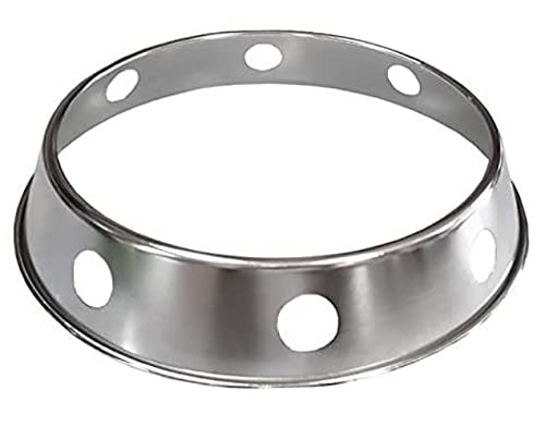 Sunrise Kitchen Supply Plated Reversible Steel Wok Ring (8.25'/10.75')