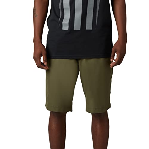 Fox Racing Men's Standard Essex TECH Shorts 21', Olive Green, 34