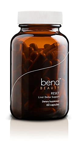 Bend Reset | Liver Detox Support | 30 Servings | Capsules | Includes Milk Thistle and Sulforaphane