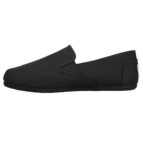 TOMS Womens Redondo Slip On Flats Casual - Black - Size 8.5 B