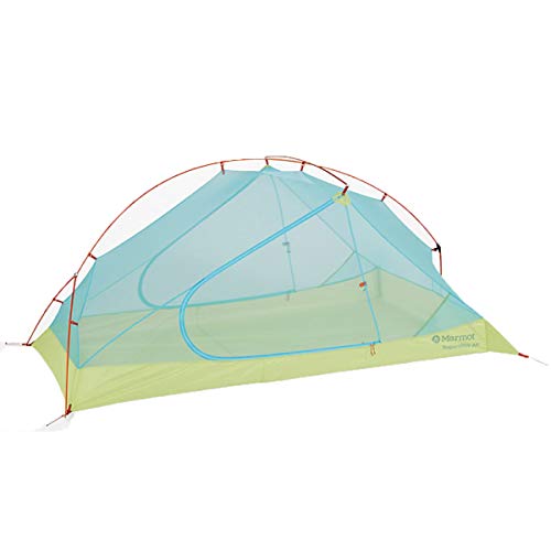 Marmot Unisex's Superalloy 2P Ultralight 2 Person, Small 2 Man Trekking, Camping Tent, Absolutely Waterproof, Green Glow