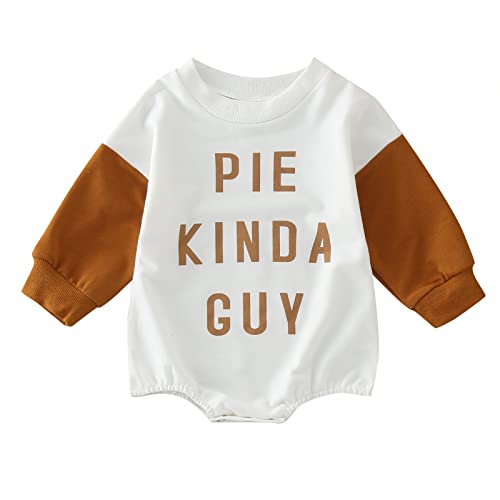 Two Piece Summer Sets Baby Boy Girl Color Block Sweatshirt Romper Long Sleeve Pullover Bodysuit Top Long Sleeve T-Shirt Tops Fall Clothes Jumpsuit