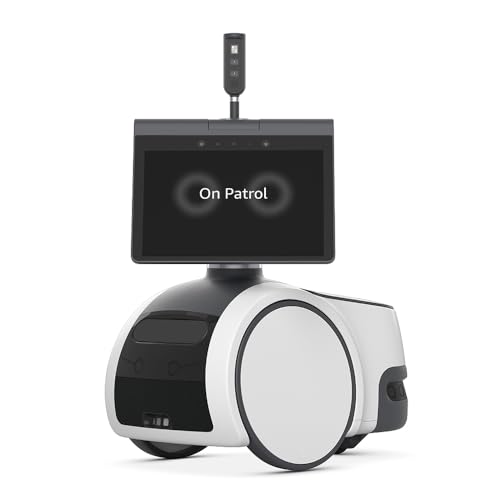 Introducing Amazon Astro for Business, Mobile security robot, Works with Ring Alarm, Includes 30-day free trial of Astro Secure and Ring Protect Pro