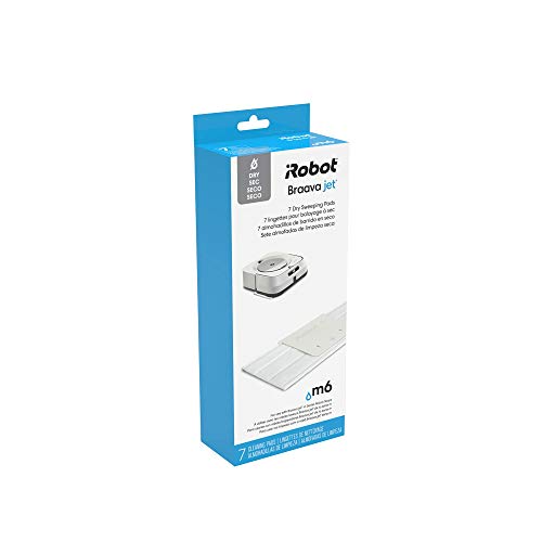 iRobot Authentic Replacement Parts- Braava Jet m Series Dry Sweeping Pads, (7-Pack)