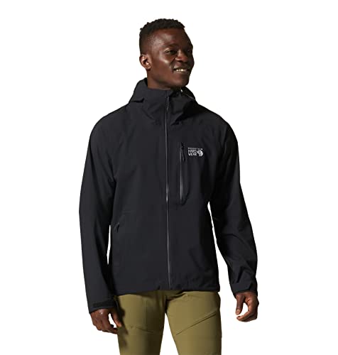 Mountain Hardwear Men's Stretch Ozonic Jacket, Black, L-~