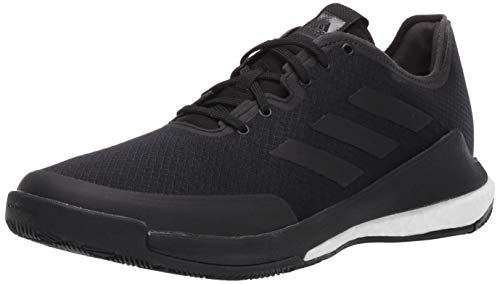 adidas Women's Crazyflight Cross Trainer, Core Black/Night Met./Core Black, 8.5