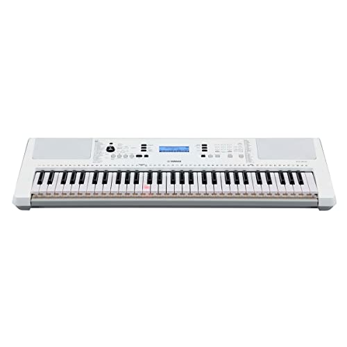Yamaha EZ300 61-Key Portable Keyboard with Lighted Keys and PA130 Power Adapter