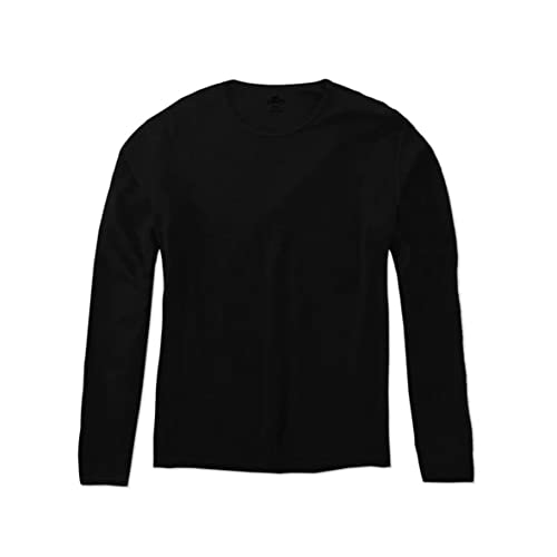 Hot Chillys Men Skins Crewneck, Color: Black, Size: L (PS3000-101-L)