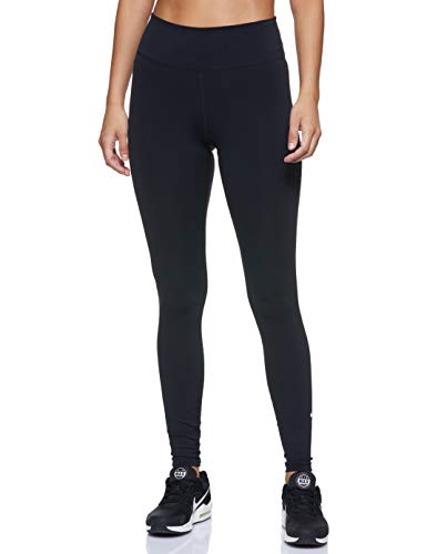 Nike Women's All-in Tight, Black/White, Medium