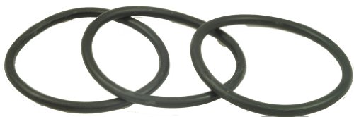 Sanitaire Round Vacuum Cleaner, Designed to fit Uprights Rides in The Center of The brushroll, 3 Belts in Pack, Black