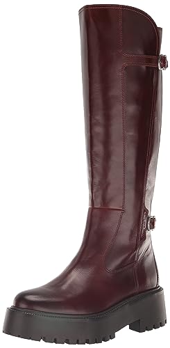 Sam Edelman Women's Elayna Combat Boot, Spiced Pecan, 7.5