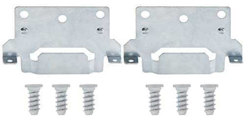 Spare Hardware Parts Replacement for IKEA Bed Frame Part 116791 (Mounting Plate) and 105307 (Screws)