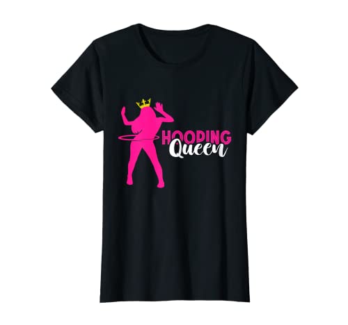 Hooping Hooping Queen Hula Hoop Dancing Crown Hula Hoop T-Shirt