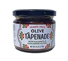 Trader Joe's Olive Tapenade With Kalamata And Chalkidiki Olives 9.5 oz (Case of 4)