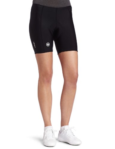 Canari Pro Gel Cycling Short Womens (Black, Medium)