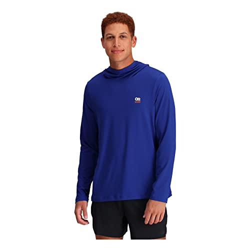 Outdoor Research Men’s ActiveIce Spectrum Sun Hoodie – Quick Dry Hooded Pullover